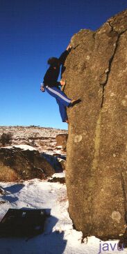 The Hanging Flake at Combeshead Tor (see no. 10)