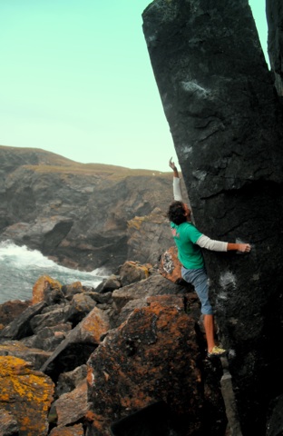 Tom Newberry on Dolly Death E6, Pentire